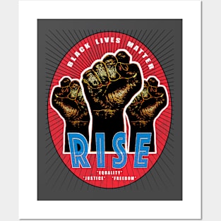 Black Lives Matter - RISE Posters and Art